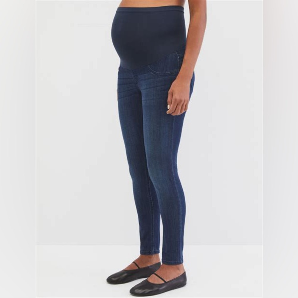 Indigo Blue Maternity Jeans size XL NWT